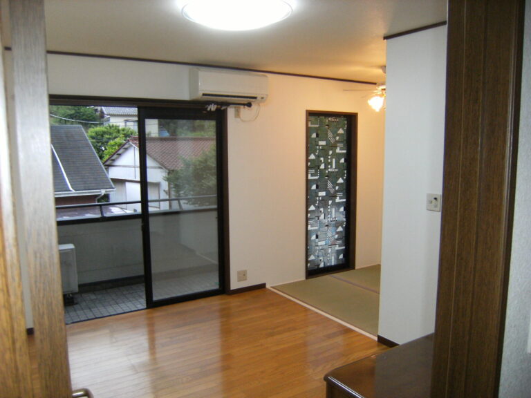 大和建設　リフォーム事例　玄関吹抜け増室